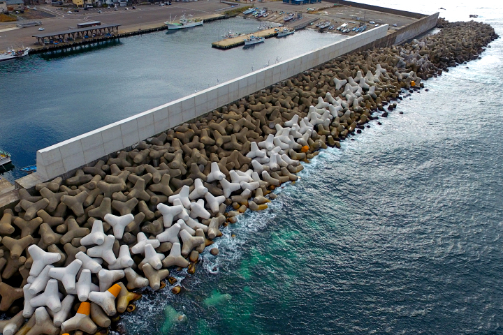 港湾事業 施工事例１ 株式会社関組